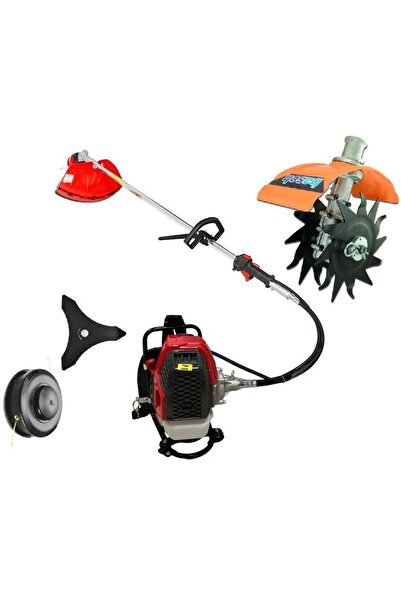 GARDENPRO 520D Benzin Motorlu Tırpan + Baseh Çapalama Aparatı
