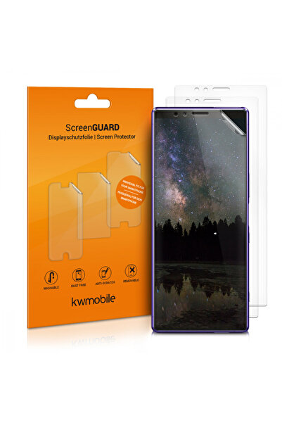 KWmobile Pachet de 3 folii de protecție pentru ecran Sony Xperia 1, Kwmobile,...