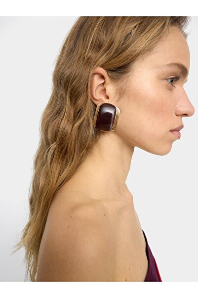 PARFOIS Maxi Dikdörtgen Küpe