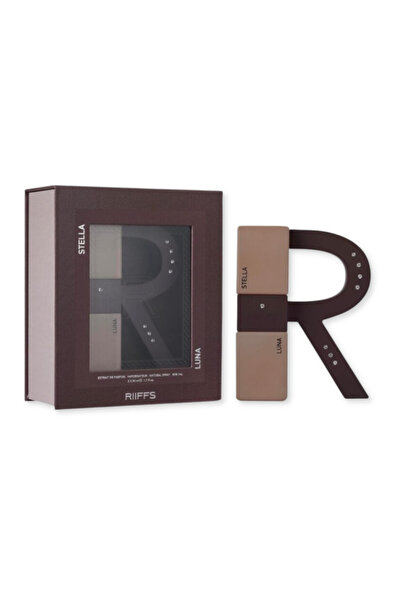Riiffs Unisex Perfume Set R Stella & R Luna, Eau de Parfum, 2 x 50 ml