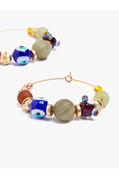 PARFOIS Boncuku Halka Küpe