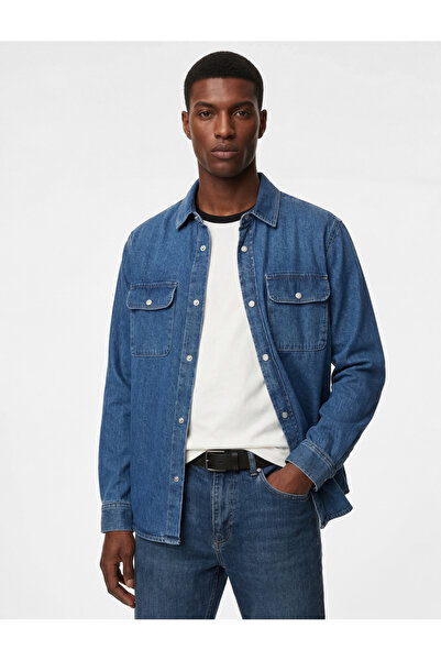 Koton Pamuklu Normal Bel Straight Fit Jean Pantolon - Mark Jean