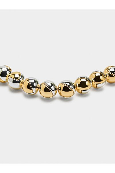 PARFOIS İki Renkli Küreli Kolye