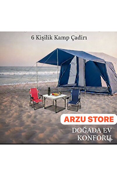 ARZ 6 Kişilik Kamp Çadırı