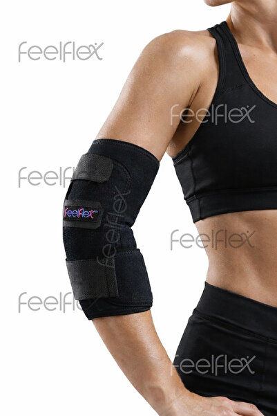Feelflex Ped Destekli Tenisçi Dirseği Dirsekliği Epikondilit Dirseklik Sporcu...