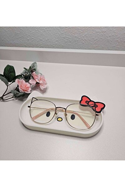 DU&ER Hello Kitty Temalı Gözlük Tepsisi – Masa & Raf Organizeri