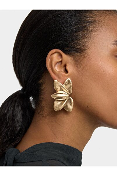 PARFOIS Maxi Yarım Çiçek Küpe