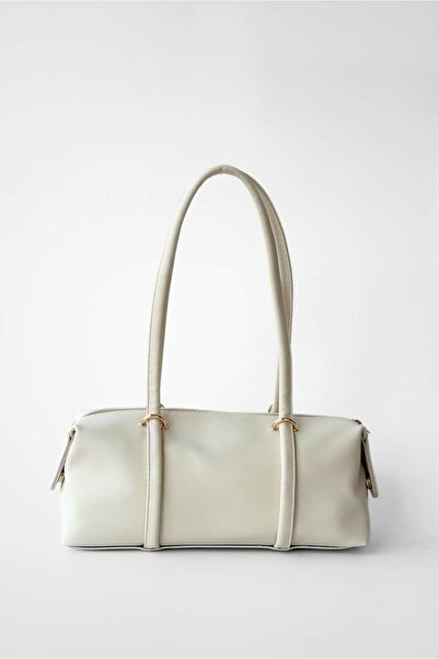 Yuka Atelier Mat Solene Cylinder Minimal Baguette Shoulder Bag