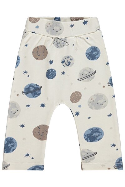 Civil Baby Gezegen Empirme 6-18 Months Single Bottom Baby - Ecru