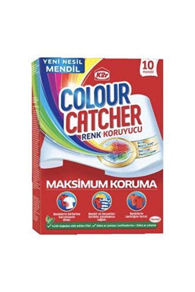 K2R 5 مناديل واقية للألوان، عبوة من 10 قطع