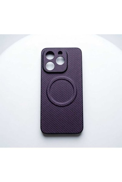 kılıfınbenden Tecno Spark Go 2024 Carbon Magnetic Magsafe Case Model
