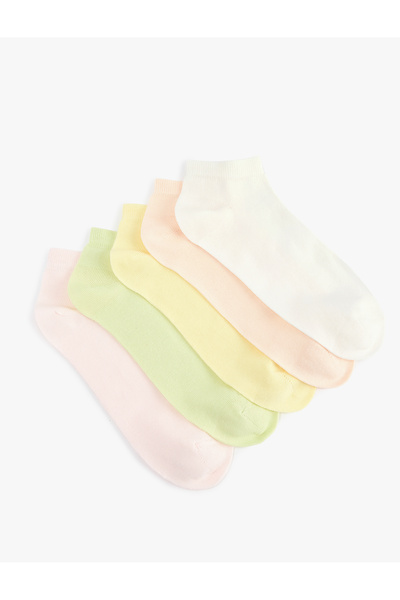 Koton Set de 5 bucăți de șosete multicolore, bumbac perechi