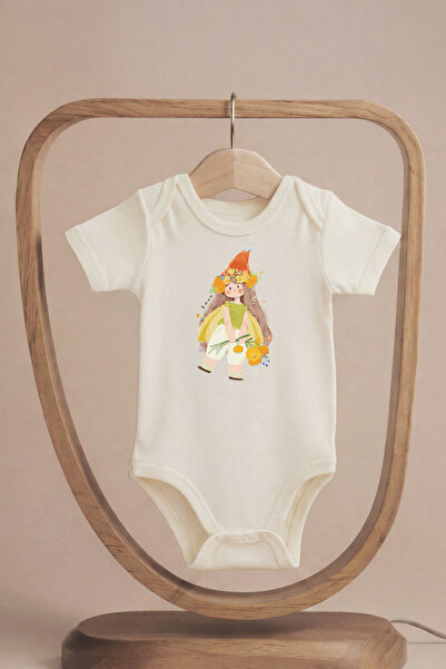 LilJoy بدلة أطفال عضوية 100% قطن قطع لطيفة للفتيات في الربيع مطبوع بأكمام قصي...