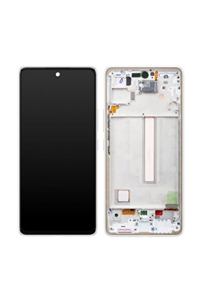 Samsung Display cu Touchscreen Galaxy A53 5G A536 cu Rama Alb Service Pack GH...