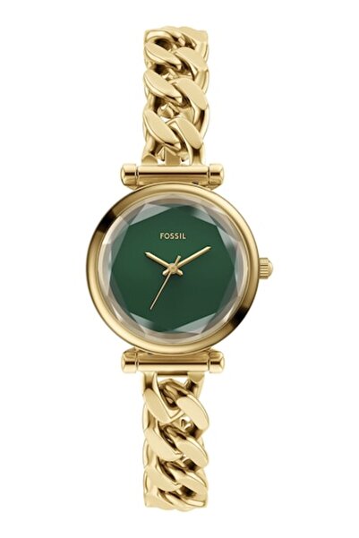 Fossil Ceas cu cuarț din oțel inoxidabil, auriu