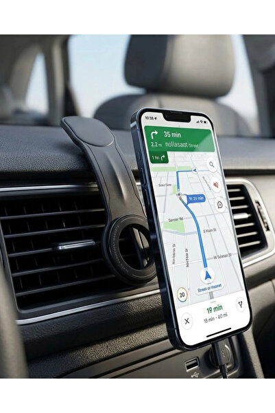 Epilons حامل هاتف السيارة المغناطيسي القوي 360 °   حامل لوحة القيادة الدوار