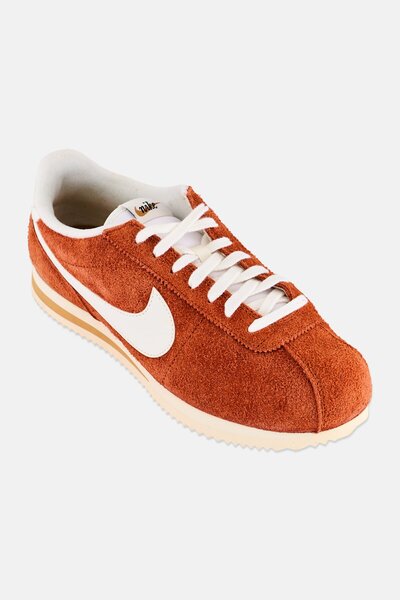 Nike Men Cortez Se Suede Lace Up Training Shoes, Brown