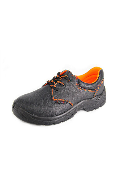 Interbabis Pantofi de protectie, bombeu metalic, S1, Porto, negru, unisex