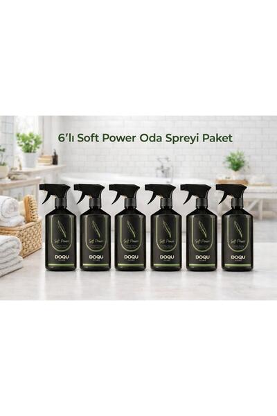 Doqu Home 6 Lı Oda Spreyi Soft Power 500 ml