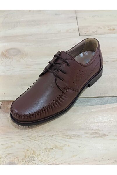 LİCCAS Men's Summer Shoes Genuine Leather Inside-Outside D Leather H Lightwei...