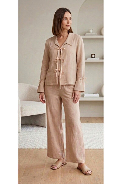 La Luna & Shine Kadın Uzun Kollu Pijama Takımı