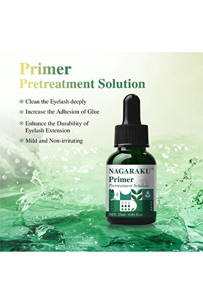 NAGARAKU ipek kirpik Primer Yağ Arındırıcı 25ML