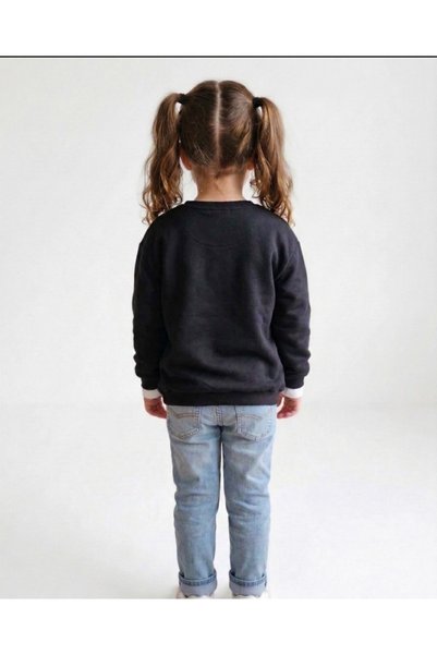 Kyex Girl Child Bow Detail Sweat 3-12 Years