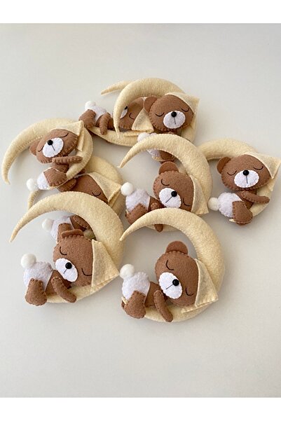 TREND METFİQ DECORATİON Montessori Uyumlu Yenidoğan Uyku Arkadaşı El Yapımı K...