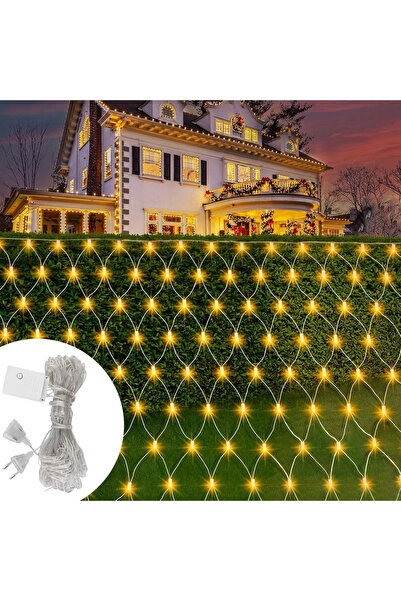 OEM Plasă 3x2 m cu 192 LED-uri, IP44, 8 moduri de iluminare, alimentare de la...