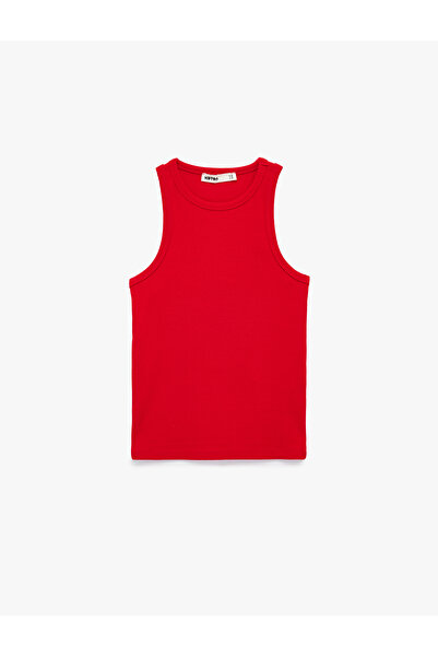 Koton Cotton Crew Neck Ribbed Undershirt