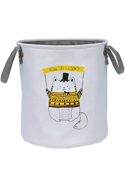 Maanys Laundry Basket, Toys Storage Organizer 38 * 36CM Foldable Fabric House...