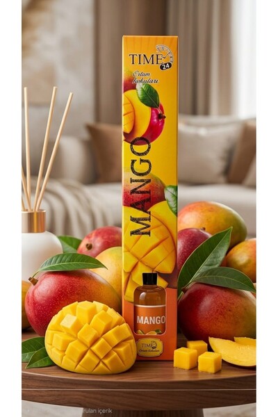 proalet TIME24 Mango Oda Kokusu 50 ml Çubuklu Ortam Kokusu – Tropikal Mango K...