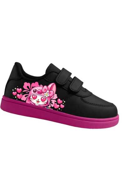 amazoondesing Pink Sweet Love Hello Dido cu imprimeu Pantofi sport pentru fet...