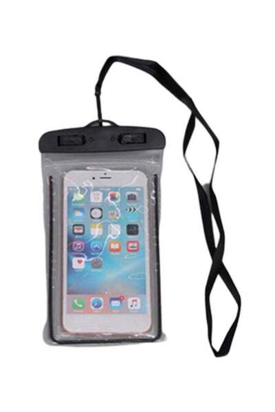 Generic Waterproof Phone Bag With Neck Strap For Swimming Surfing