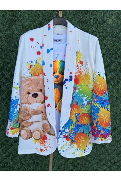 Universal Set Dama Sacou și Tricou W5