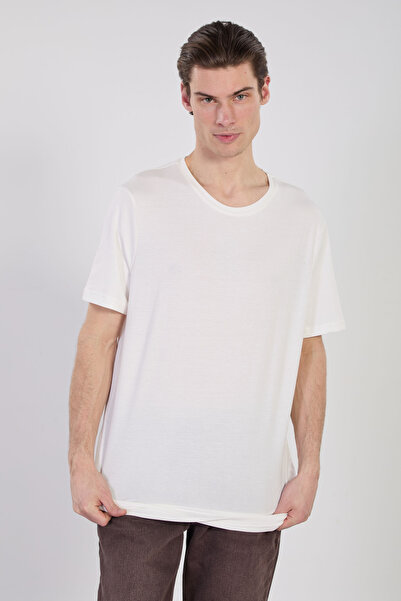 BARRELS AND OIL Men's Crew Neck T-Shirt - White