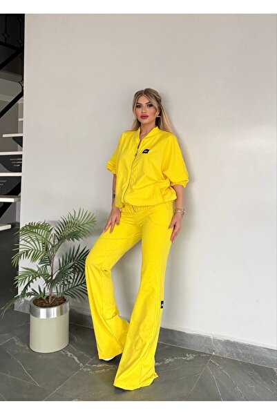 RED WOMAN FASHİON Stoned Double Set