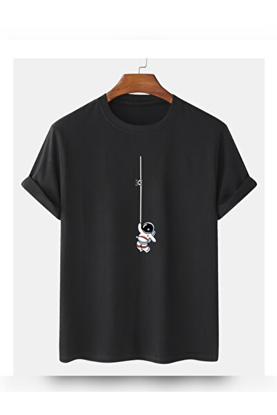 TİMİSİVA Tricou unisex supradimensionat ARTISTIC cu imprimeu guler rotund cu ...