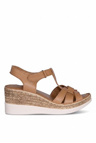 SOLMAZ Solly Bio Flex 5 Taba piele naturală Femei sandale