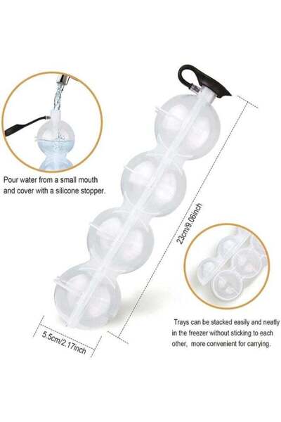 EasyLife 1 Piece High Reliability Ice Ball Maker