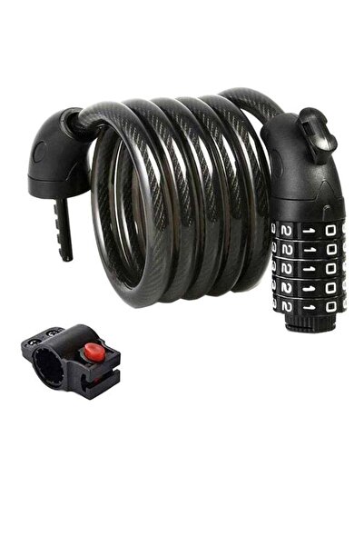 Generic قفل سلكي مضاد للسرقة للدراجات الجبلية بكلمة مرور