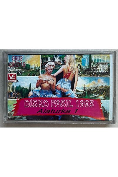 RAKS MÜZİK YAPIM Disko Fasıl 1993 Alaturka -1 Cassette