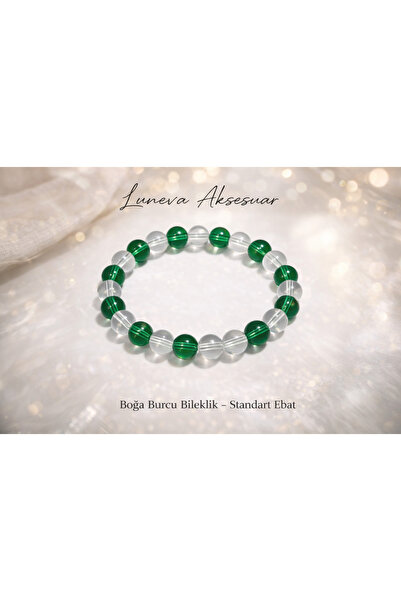 LUNEVA AKSESUAR سوار الأبراج - سوار من الخرز المرن - مع 12 خيارًا للأبراج - س...