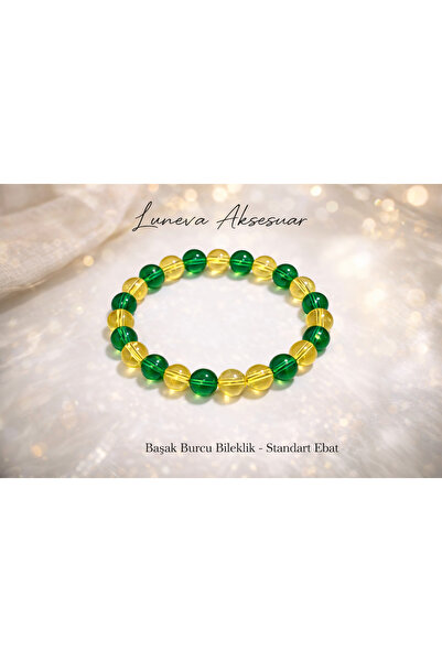 LUNEVA AKSESUAR سوار الأبراج - سوار من الخرز المرن - مع 12 خيارًا للأبراج - س...