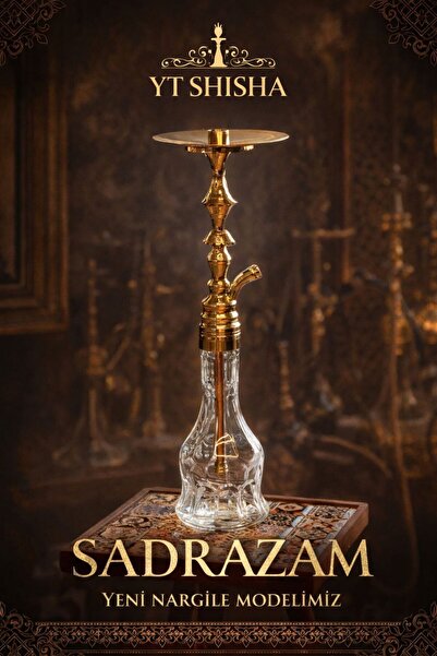 YT Sadrazam Nargile Takımı Şişe Ser Tepsi