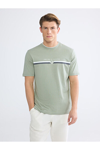 LC Waikiki I Zero Roba Yaka Printed Combed Cotton Men's T-Shirt from Freezen ...