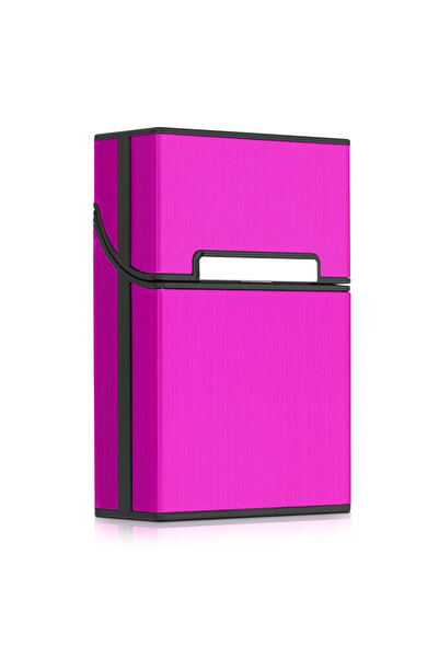 KWmobile Carcasă pentru pachet de țigări 9 x 5,9 x 2,6 cm, Kwmobile, roz, alu...