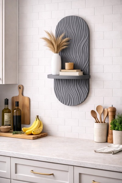 metadesign Dekoratif Mebran Duvar Rafı