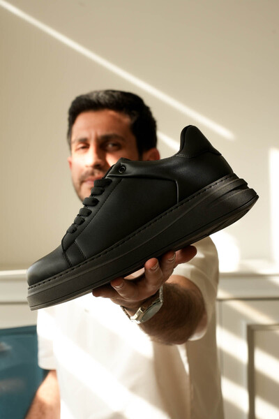 BESKAR Ανδρικά παπούτσια casual KB B2 Kuback Charcoal Skin