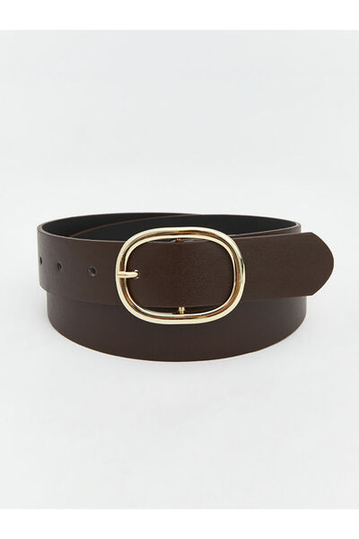 LC Waikiki Leather-Look Women's Belt from Uzg Store for Style Enthusiasts